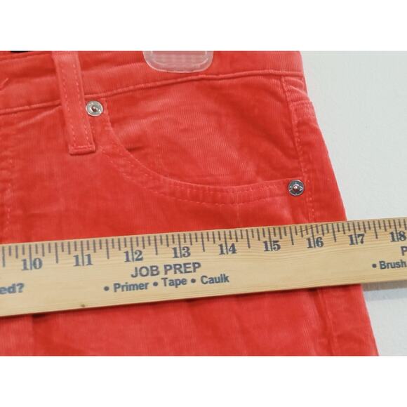 Adriano Goldschmied Women’s Jeans Stevie Ankle Slim Straight Burnt Orange Sz 29 - Picture 6 of 16
